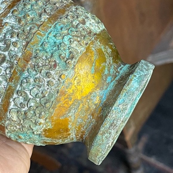 Antique Vessel - Solid Bronze - collectors items - Picture 6 of 6